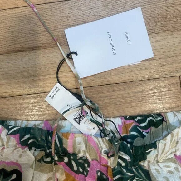 Significant Other X Anthropologie Maize Pants NWT Size Small (6) - Picture 4 of 7